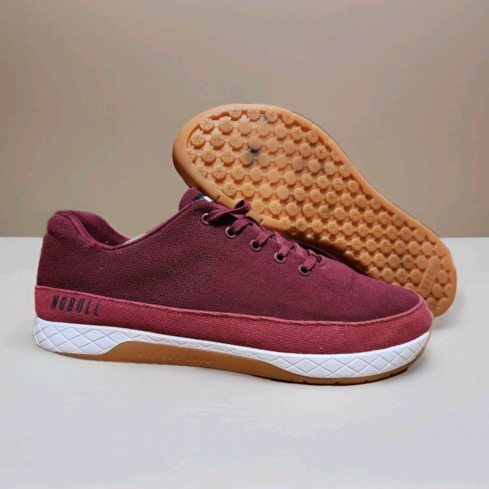 NOBULL Men’s 13 Red Trainers Cross Training Burgundy Red Shoes Sneakers Gym Lift